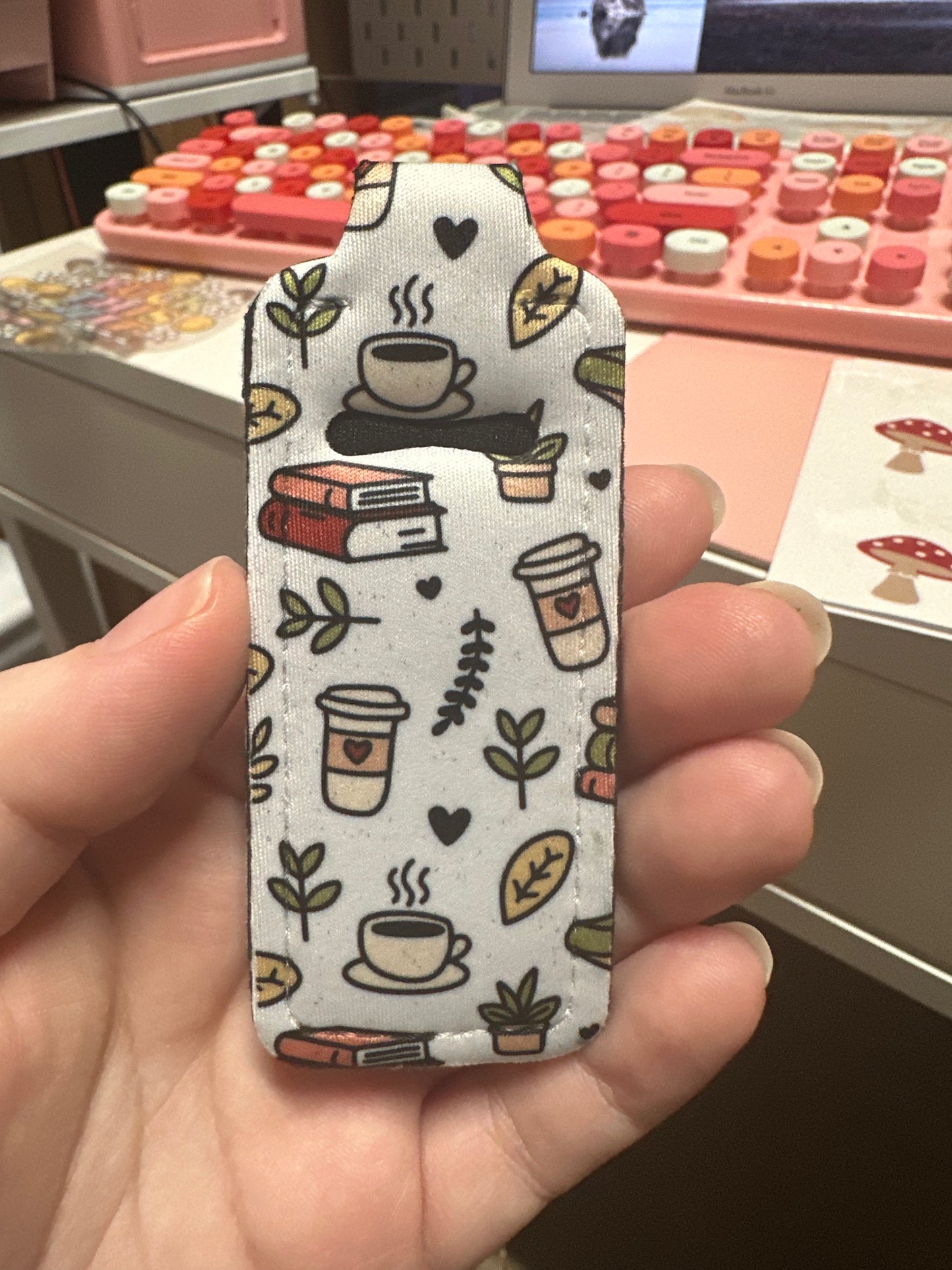 Chapstick keychain