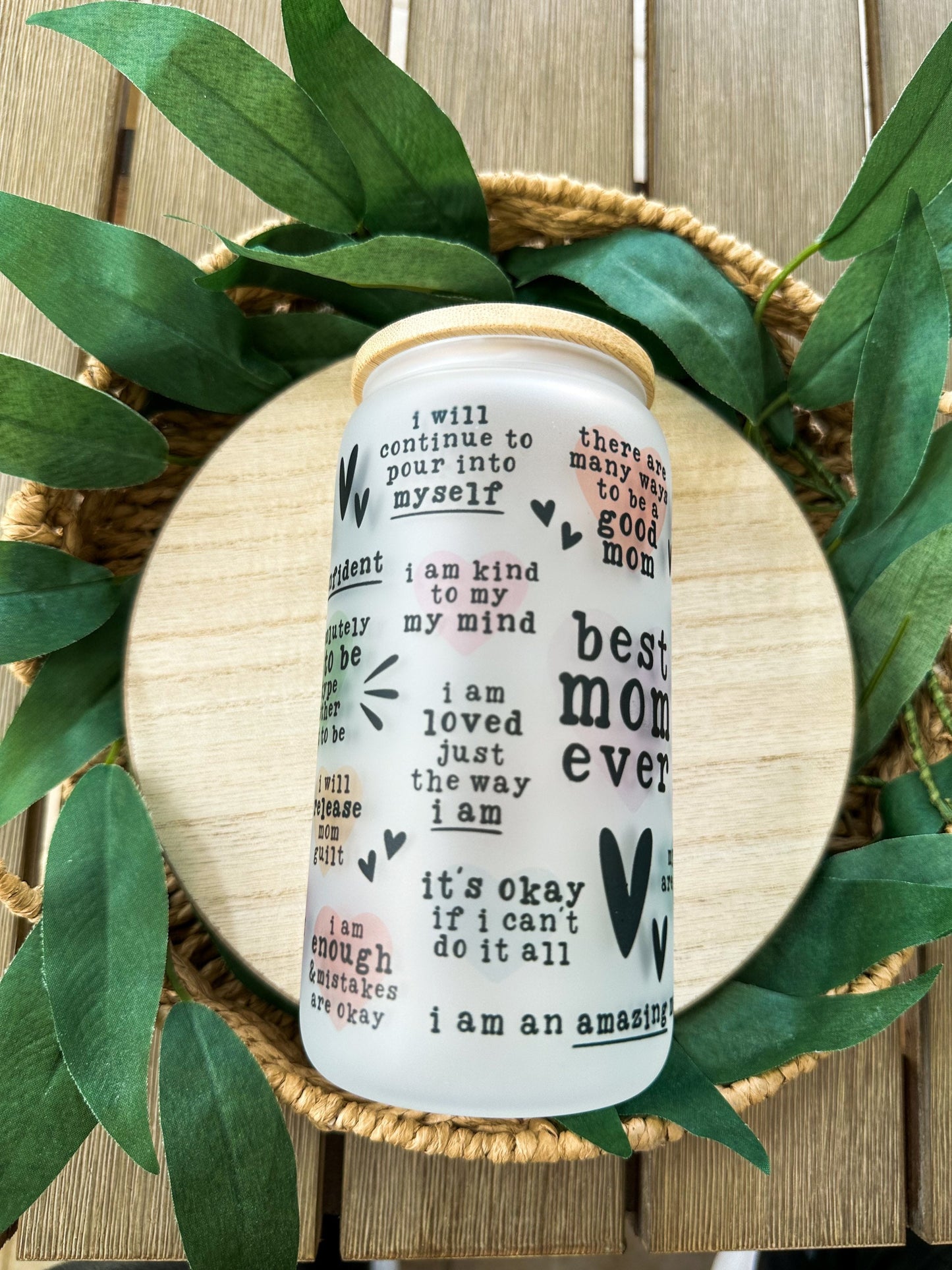 Best Mom Ever Beer Can Glass, Best Mom Ever Glass, Best Mom Cup, Best Mom Gift, Best Mom Ever Tumbler, Mothers Day Gift, Iced Coffee Glass