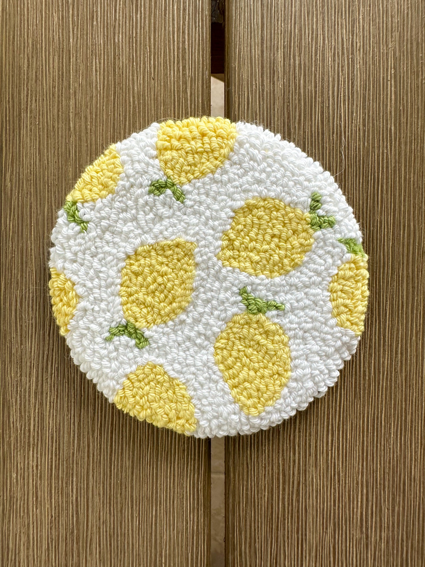 Lemon Coaster, Lemon Cup Coaster Coaster, Cute Coaster, Happy Coaster, Drink Coaster, Iced Coffee Coaster, Gifts for Her