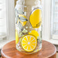 Lemons and Leaves 16 oz. or 20 oz. Beer Can Glass