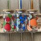 Strawberry | Strawberries 16 oz. or 20 oz. Clear Beer Can Glass
