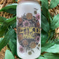 Fleetwood Mac Floral 16oz or 20 oz. Clear or Frosted Beer Can Glass