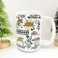 Clean Daily Affirmations Mug, Coffee Mug, Coffee Cup, Daily Mantra Cup, Cup of Motivation, Daily Motivation, Daily Reminders