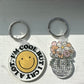 I'm Cool But I Cry A Lot Happy Face Acrylic Keychain, Smile Face Keychain, Acrylic Keychain, Cute Keychain, Trendy Keychain, Car Keychain