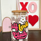 Self Love Club Cup, Self Love Club Glass, Valentines Cup, Valentines Gift, Self Love Glass, Self Love Cup, Valentines Day Glass