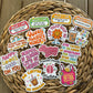 Hello I am A Certified Foodie, Foodie Sticker, Water Bottle Decal, Matte Sticker, Food Lover Stickers, Food Obsessed Sticker